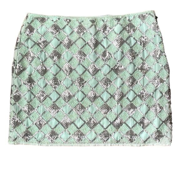 NWT Verty sequin mini skirt size large - Picture 1 of 7